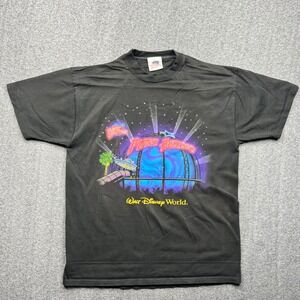 Planet Hollywood T-Shirt Mens Medium Black Walt Disney World 1991 Vintage